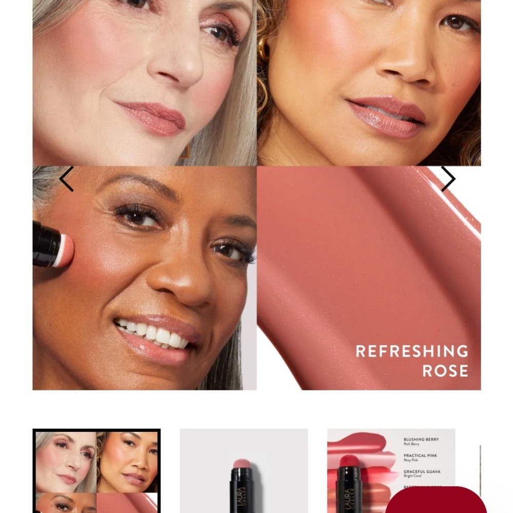 Laura Geller Serum blush Cheek Tint FARD A JOUES (Shade Refreshing 🌹 - Picture 7 of 13
